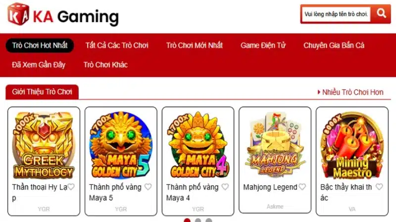 KA Gaming - A leading trusted game publisher